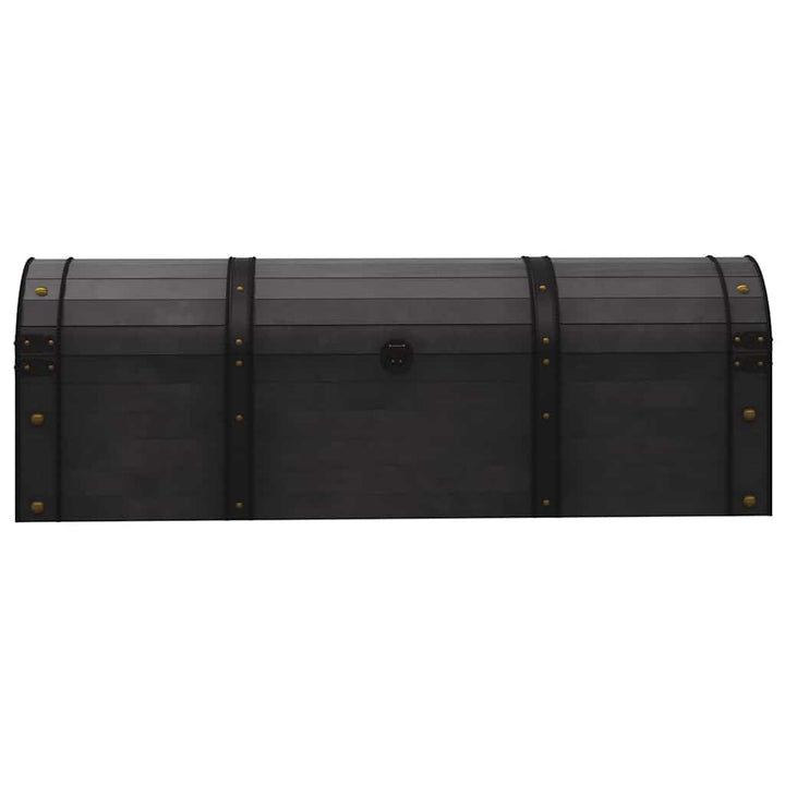 Förvaringskista Massivt Trä Vintagestil 120X30X40 Cm