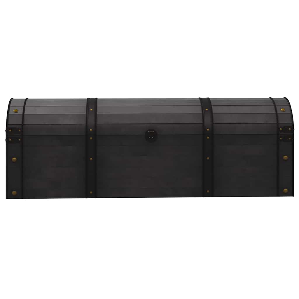 Förvaringskista Massivt Trä Vintagestil 120X30X40 Cm