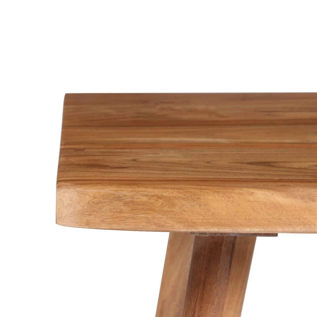 Skrivbord Massivt Akaciaträ 110X50X76 Cm