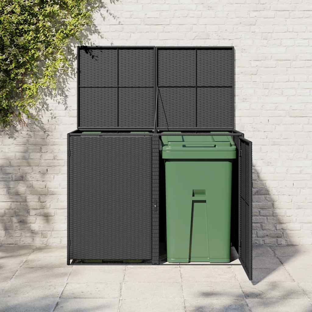 Skjul För 2 Soptunnor Konstrotting 148X80X111 Cm