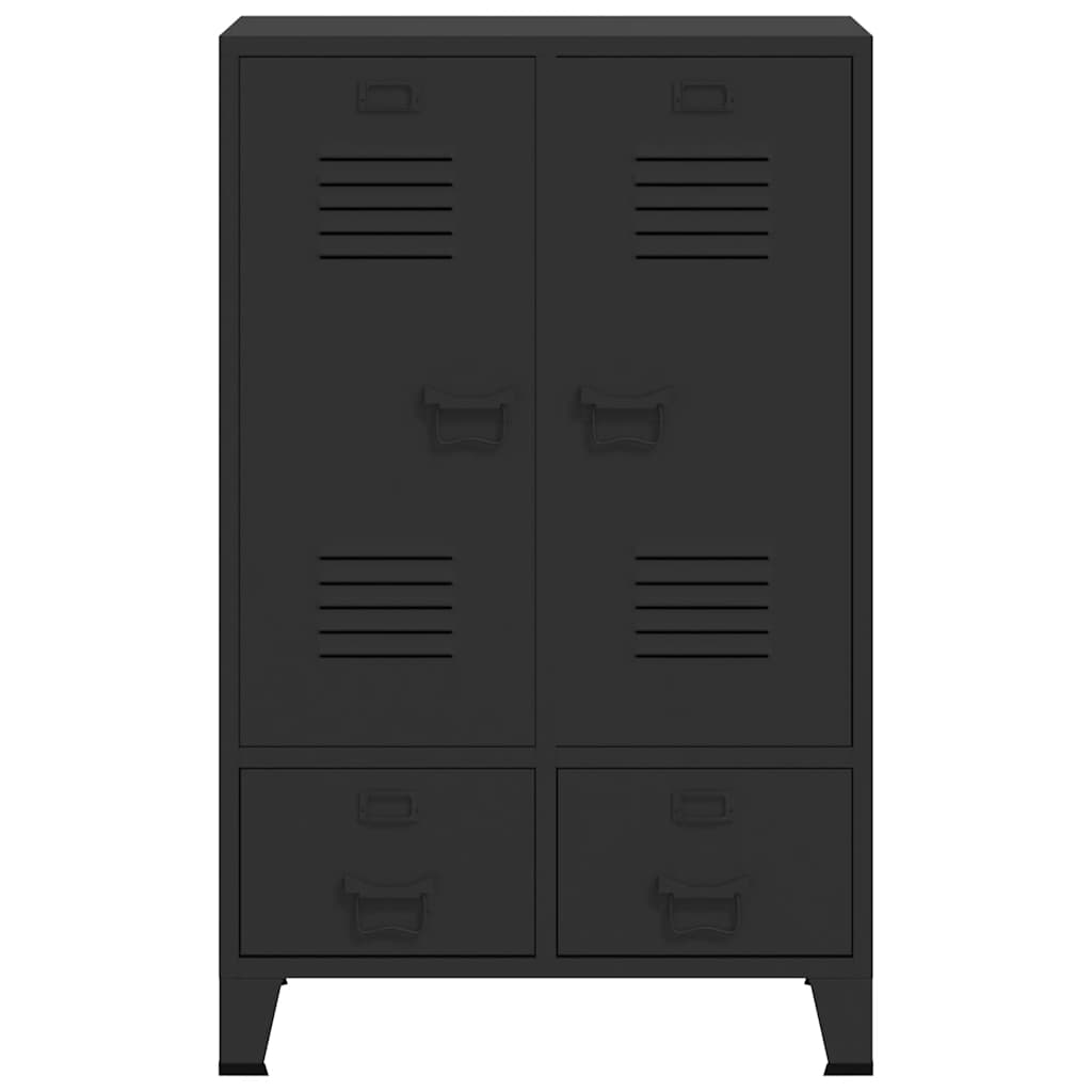 Garderob Industriell Stil Metall 67X35X107 Cm
