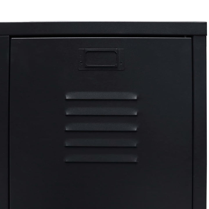Garderob Industriell Stil Metall 67X35X107 Cm