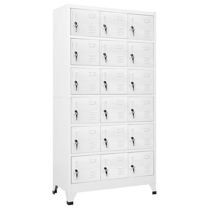 Förvaringsskåp Antracit Och Röd 90X40X180 Cm Stål