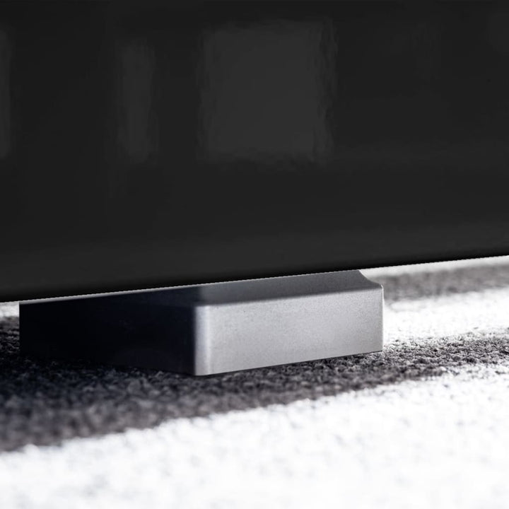 Tv-Möbelset 5 Delar Med Led-Belysning Högglans