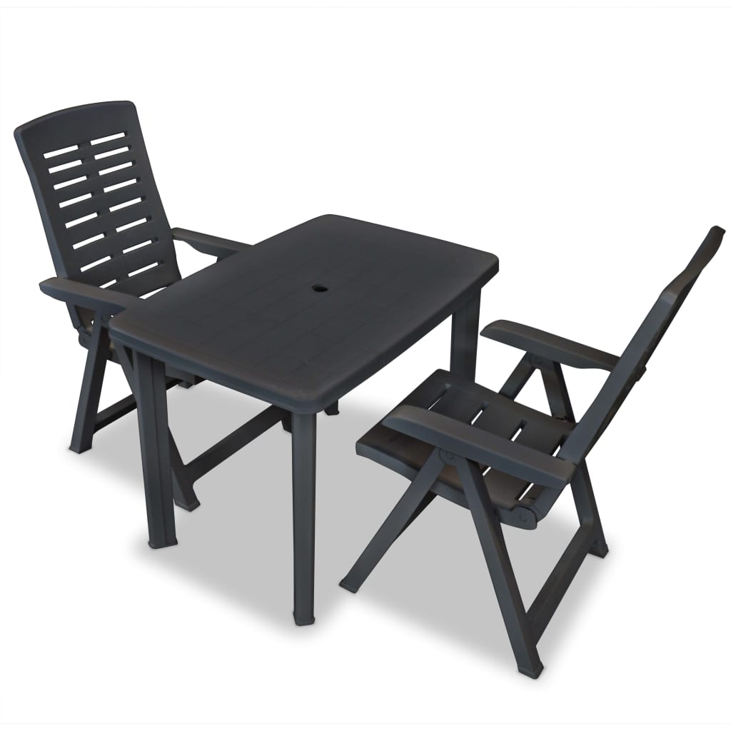 Caféset 3 Delar Plast