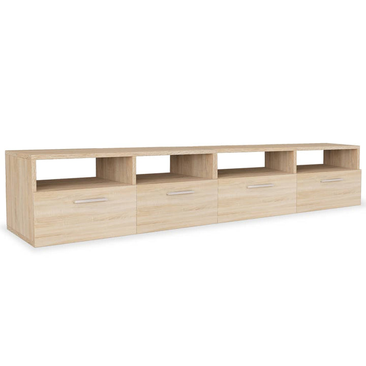 Tv-Bänk 2 St Spånskiva 95X35X36 Cm