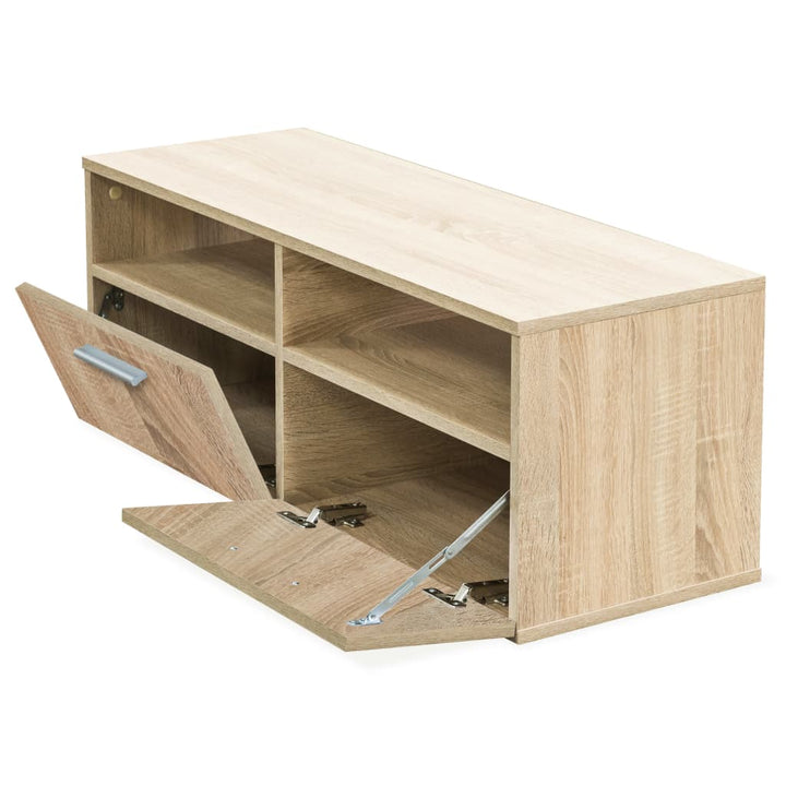 Tv-Bänk 2 St Spånskiva 95X35X36 Cm
