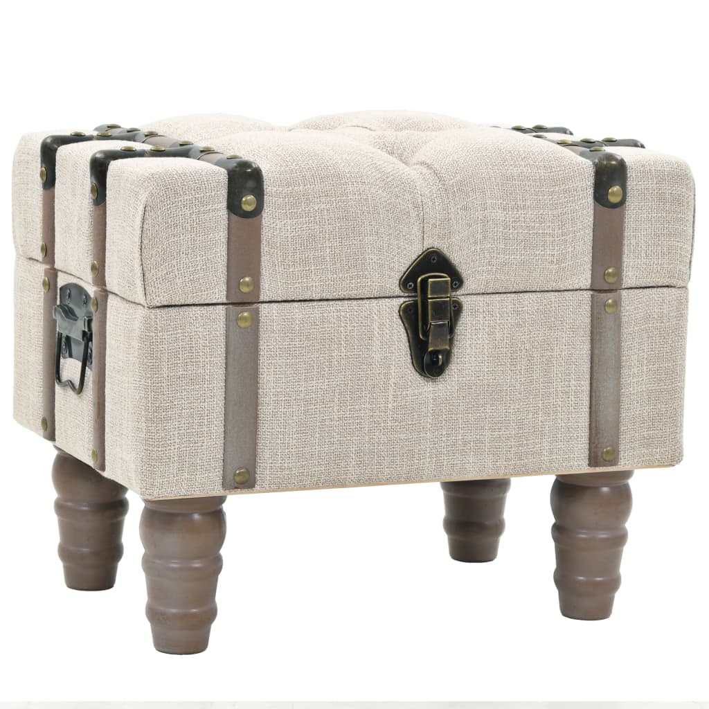 Förvaringsbänk Set 3 Delar Massivt Trä Och Stål 112X37X45 Cm