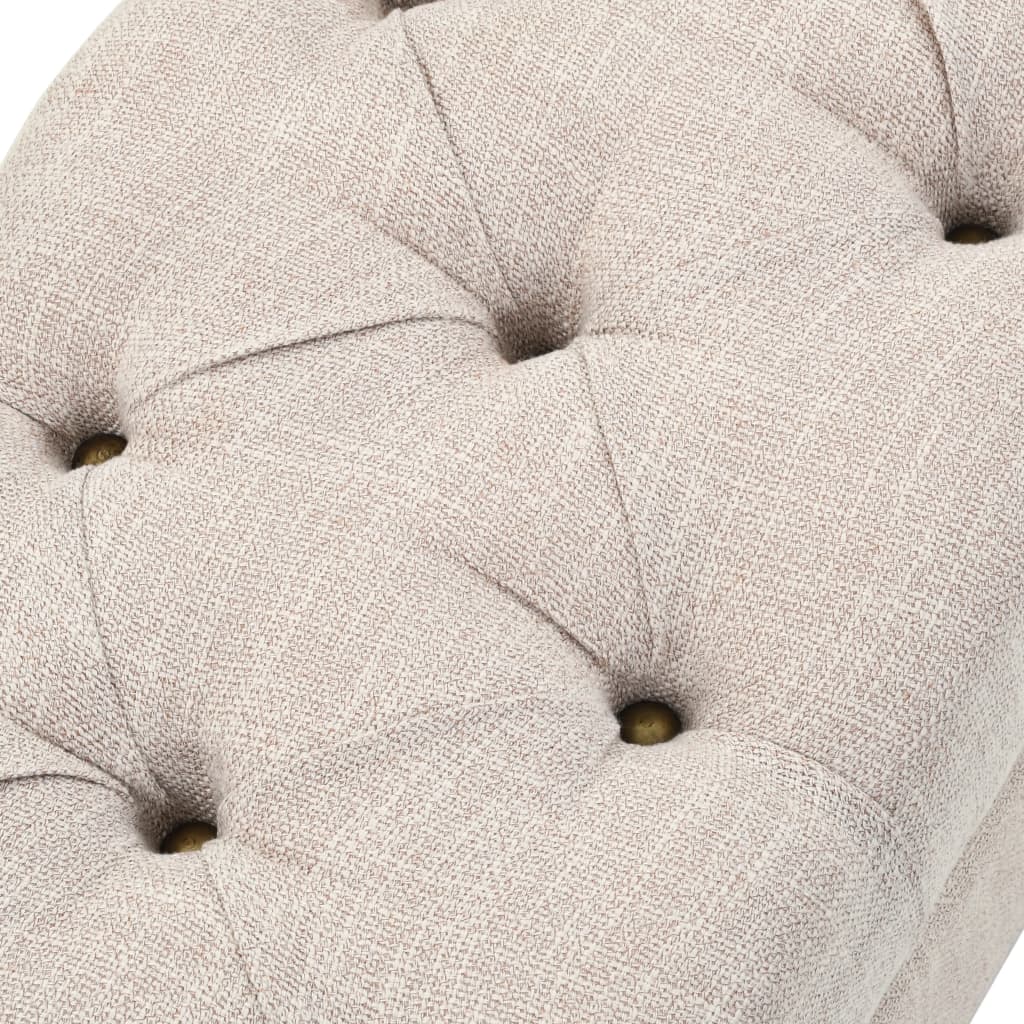 Förvaringsbänk Massivt Trä Och Stål 111X34X37 Cm