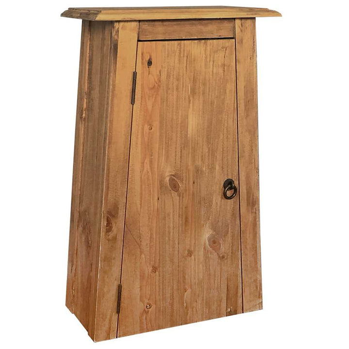 Väggskåp Badrum Massiv Furu 42X23X70 Cm