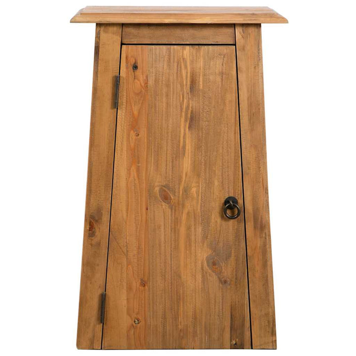 Väggskåp Badrum Massiv Furu 42X23X70 Cm