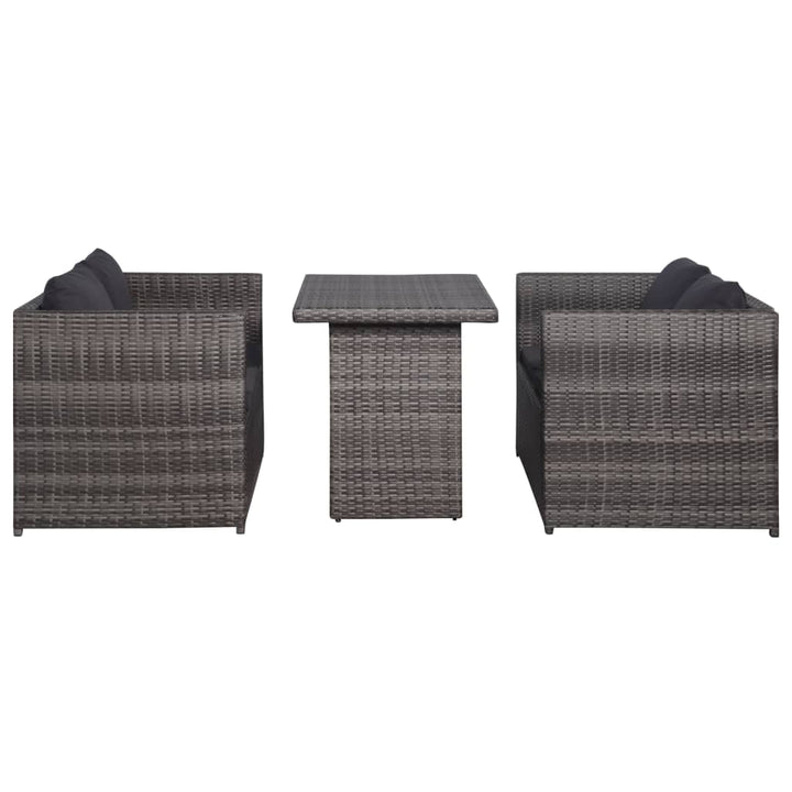 Caféset Med Dynor 3 Delar Konstrotting