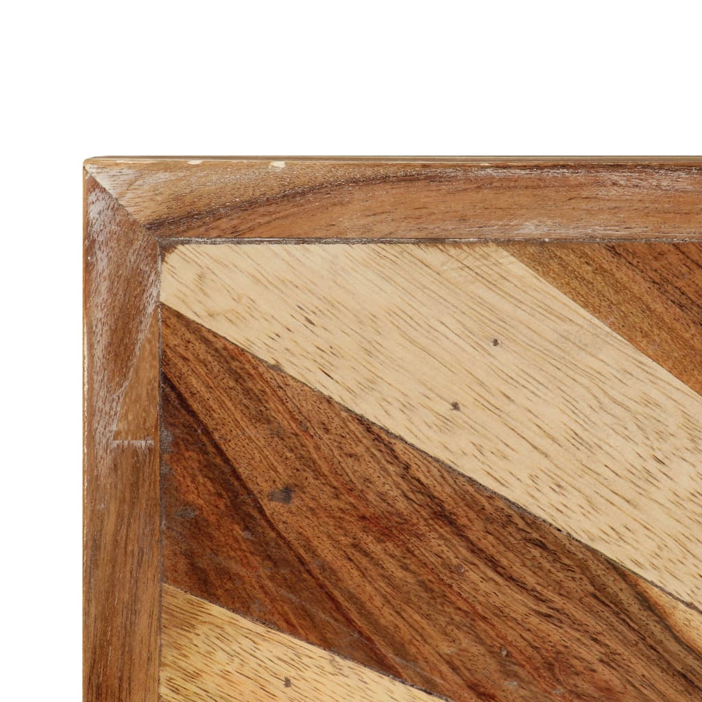 Soffbord Massivt Mangoträ 90X55X36 Cm