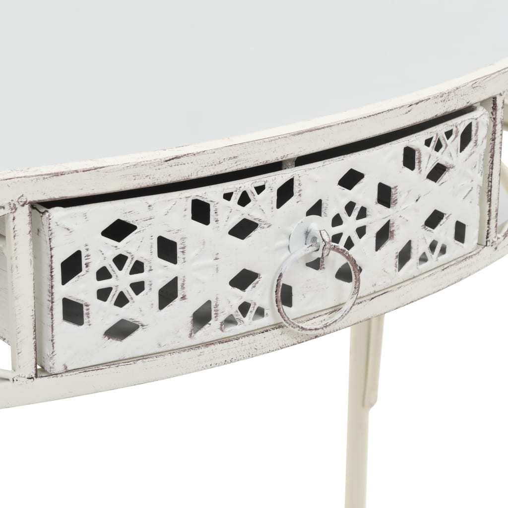 Sidobord Fransk Stil Metall 82X39X76 Cm