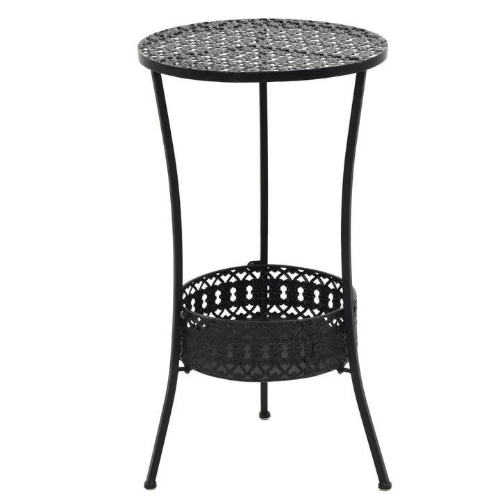 Bistrobord Svart 40X70 Cm Metall