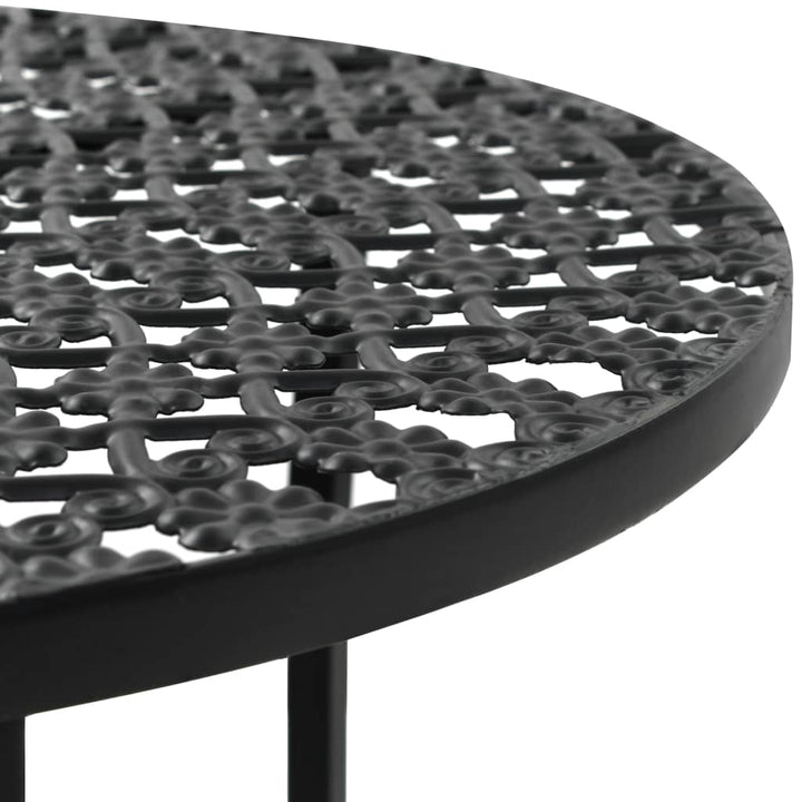 Bistrobord Svart 40X70 Cm Metall