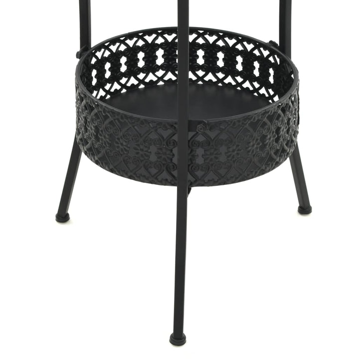 Bistrobord Svart 40X70 Cm Metall