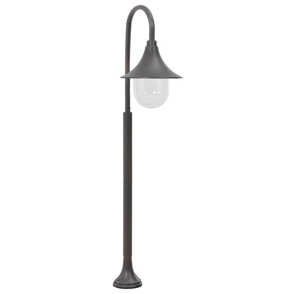 Lyktstolpe För Trädgård E27 120 Cm Aluminium