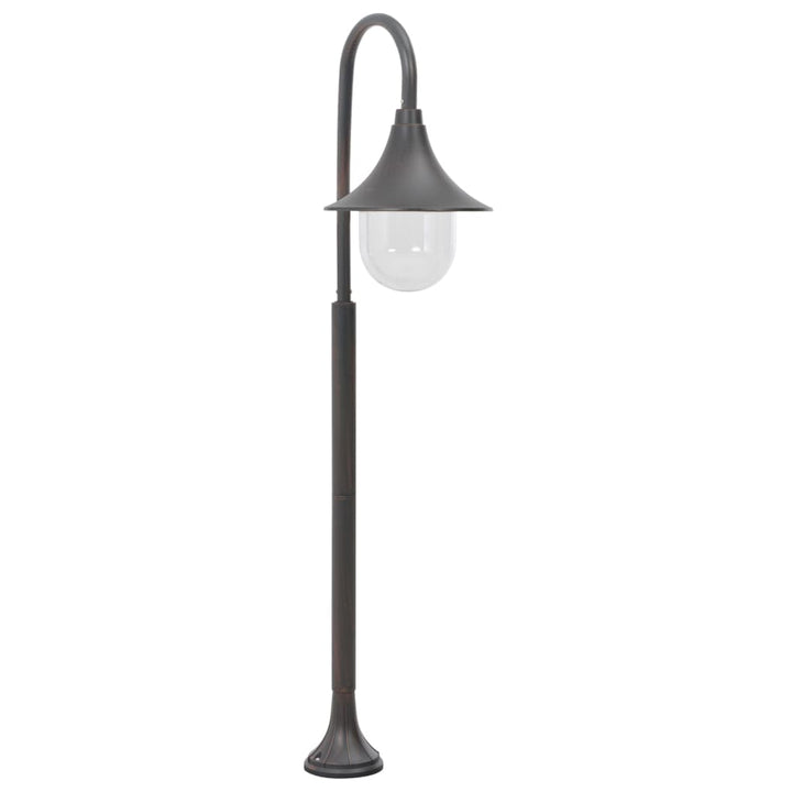 Lyktstolpe För Trädgård E27 120 Cm Aluminium