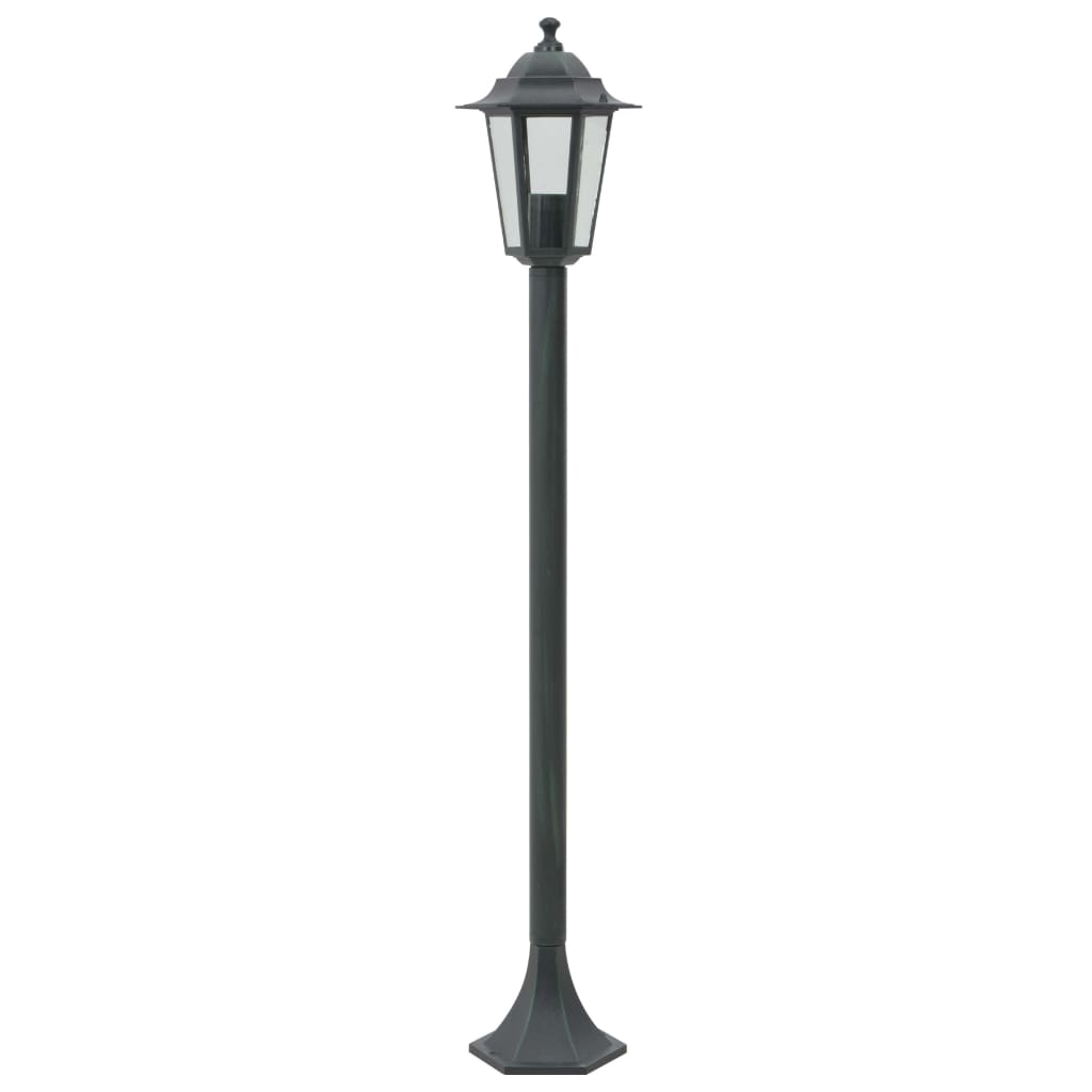 Lyktstolpar För Trädgård 6 St E27 110 Cm Aluminium