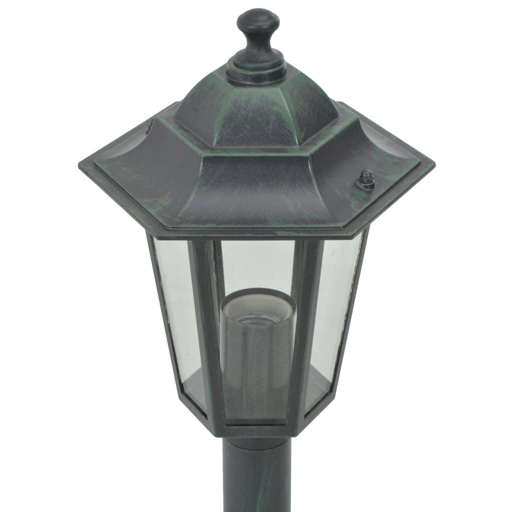 Lyktstolpar För Trädgård 6 St E27 110 Cm Aluminium
