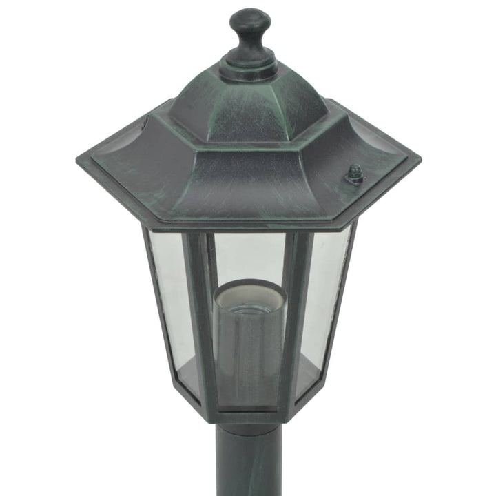Lyktstolpar För Trädgård 6 St E27 110 Cm Aluminium