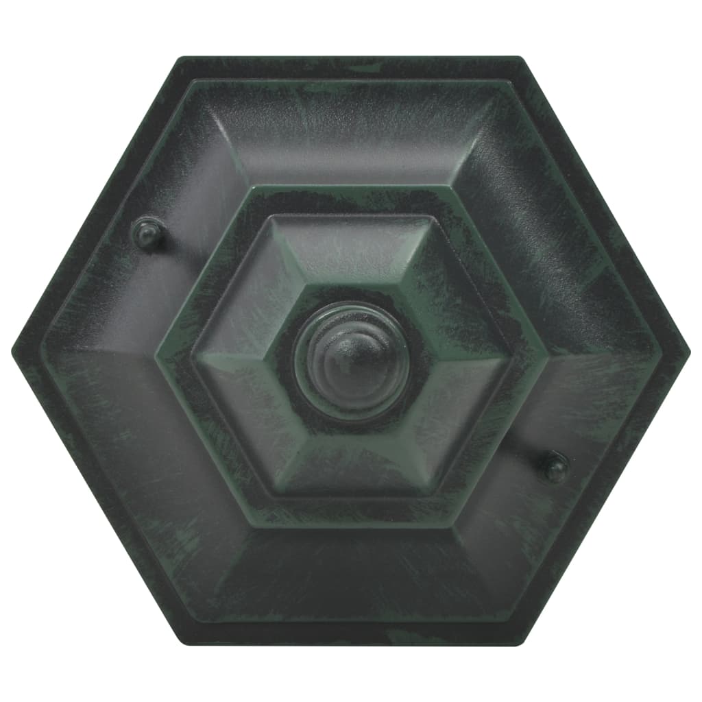 Lyktstolpar För Trädgård 6 St E27 110 Cm Aluminium