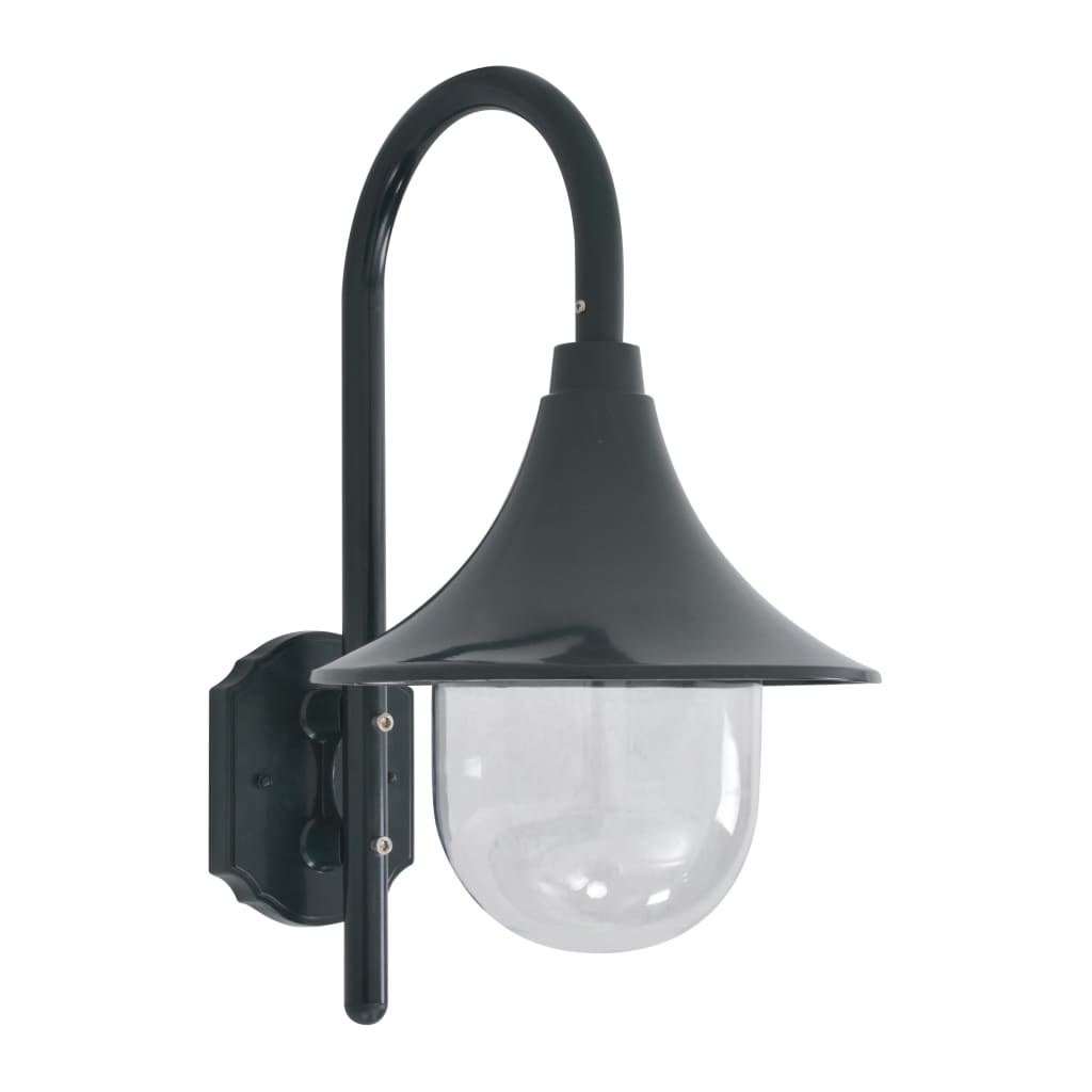 Vägglampa För Trädgård E27 42 Cm Aluminium