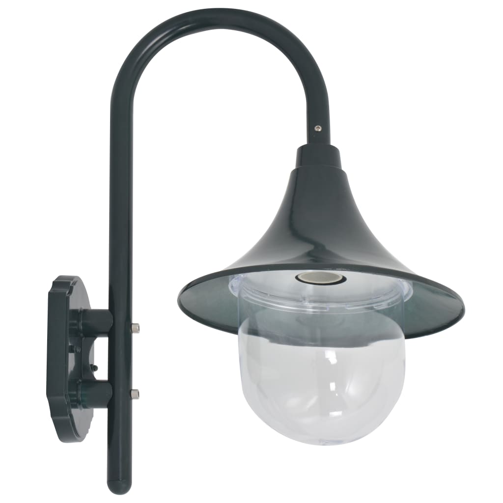 Vägglampa För Trädgård E27 42 Cm Aluminium