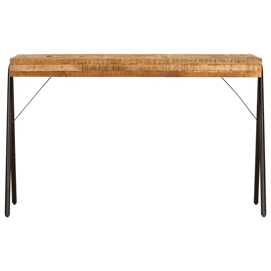 Skrivbord Massivt Mangoträ 118X50X75 Cm