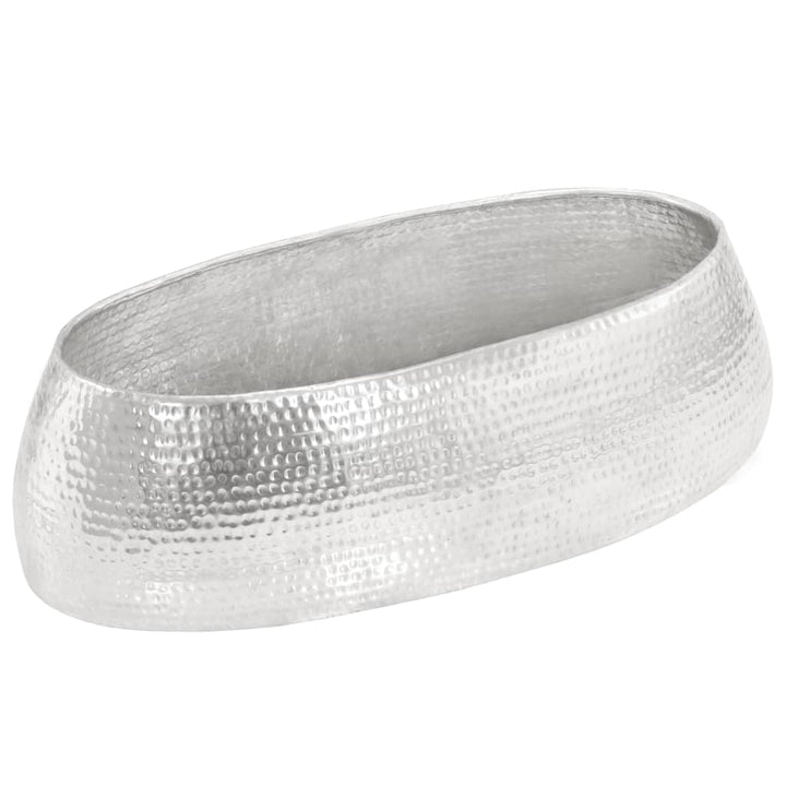 Soffbord Hamrad Aluminium 100X50X28 Cm Silver
