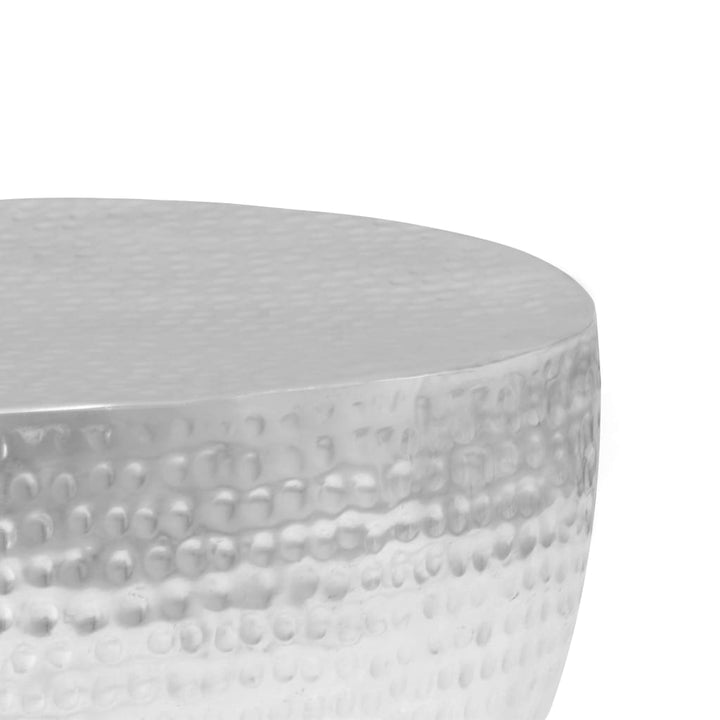 Soffbord Hamrad Aluminium 100X50X28 Cm Silver