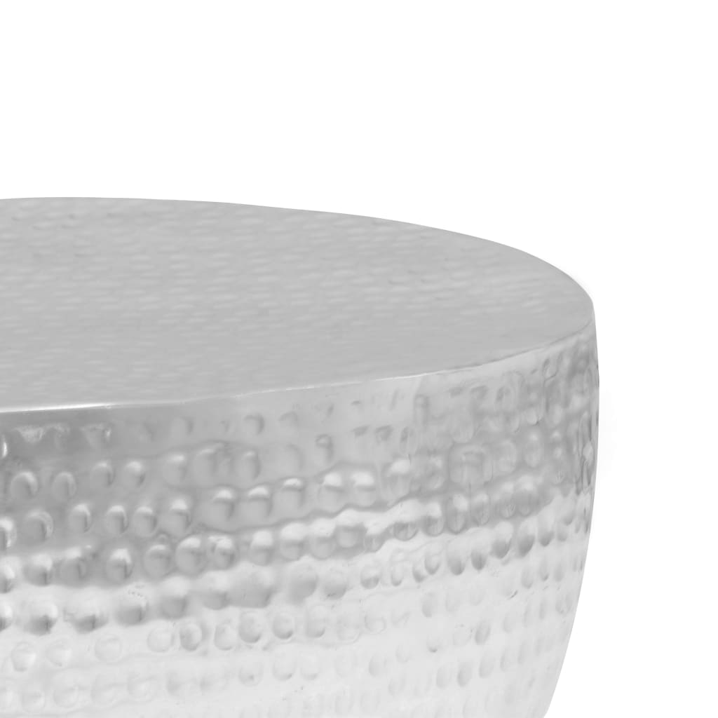 Soffbord Hamrad Aluminium 100X50X28 Cm Silver