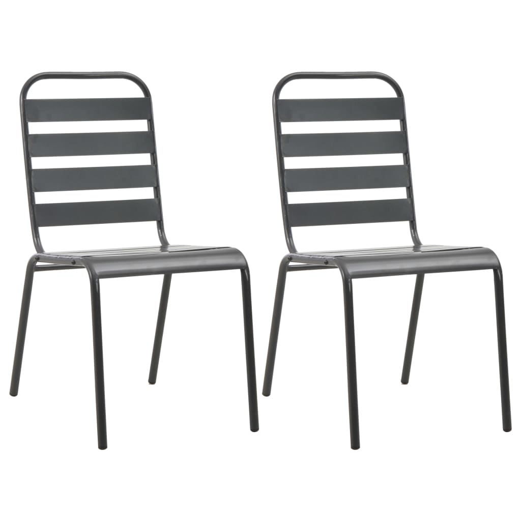 Utestolar 4 St Ribbad Design Stål