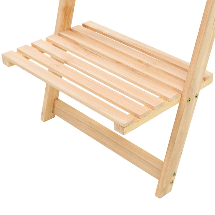 Vägghylla Stege Cedarträ 41,5X30X176 Cm