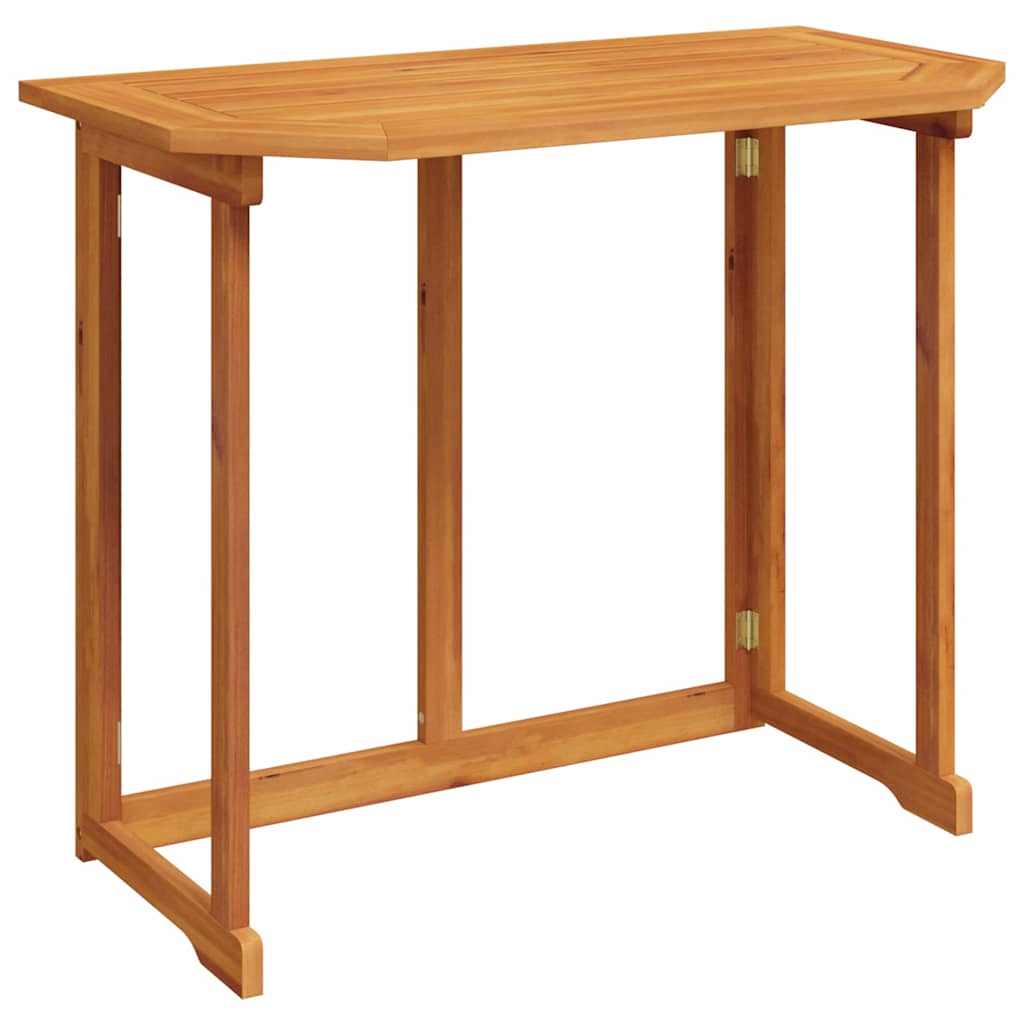 Cafébord 90X50X75 Cm Massivt Akaciaträ