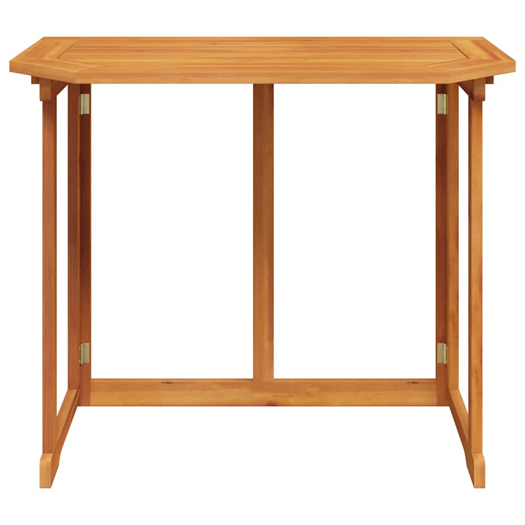 Cafébord 90X50X75 Cm Massivt Akaciaträ