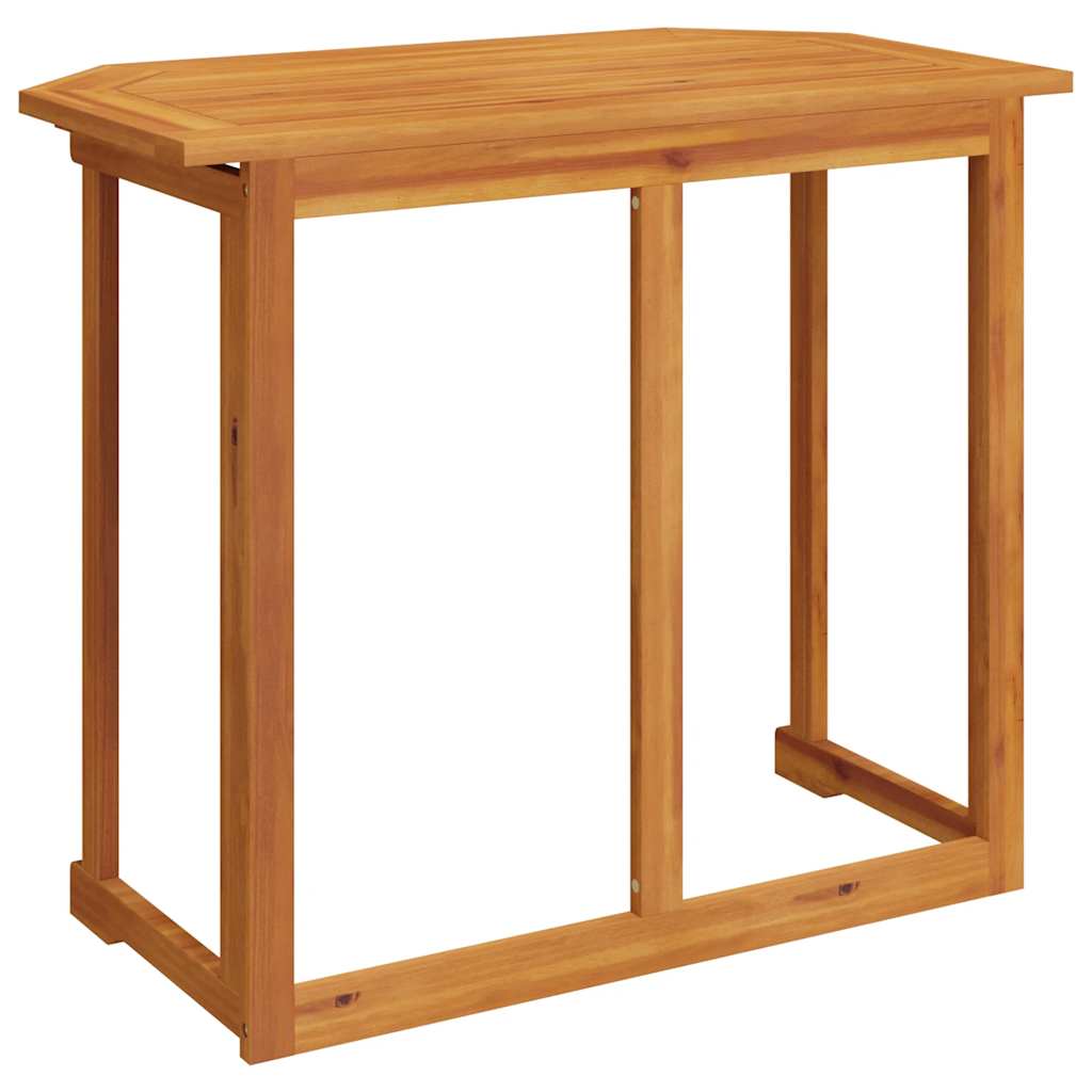 Cafébord 90X50X75 Cm Massivt Akaciaträ