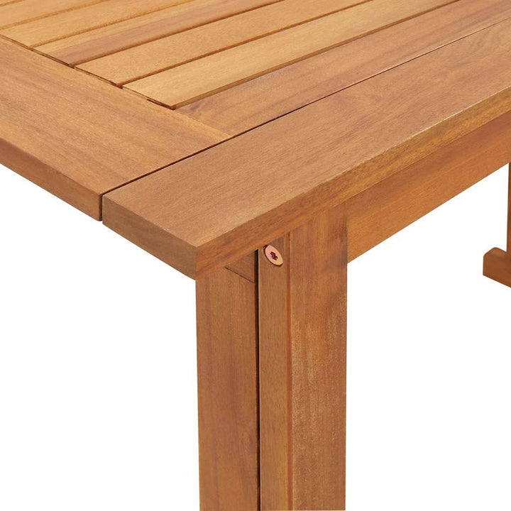 Cafébord 90X50X75 Cm Massivt Akaciaträ