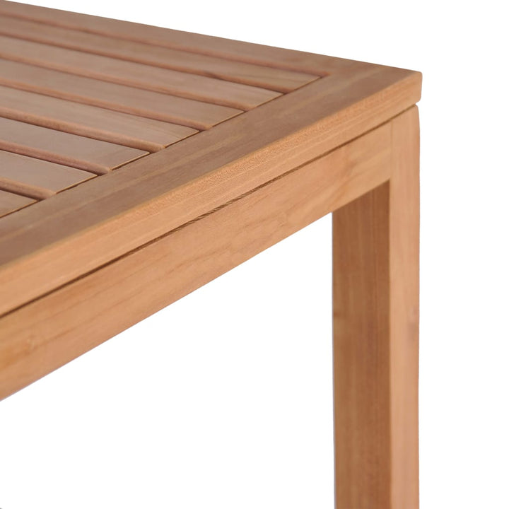 Badrumshylla 4 Nivåer Massiv Teak 42X42X165 Cm