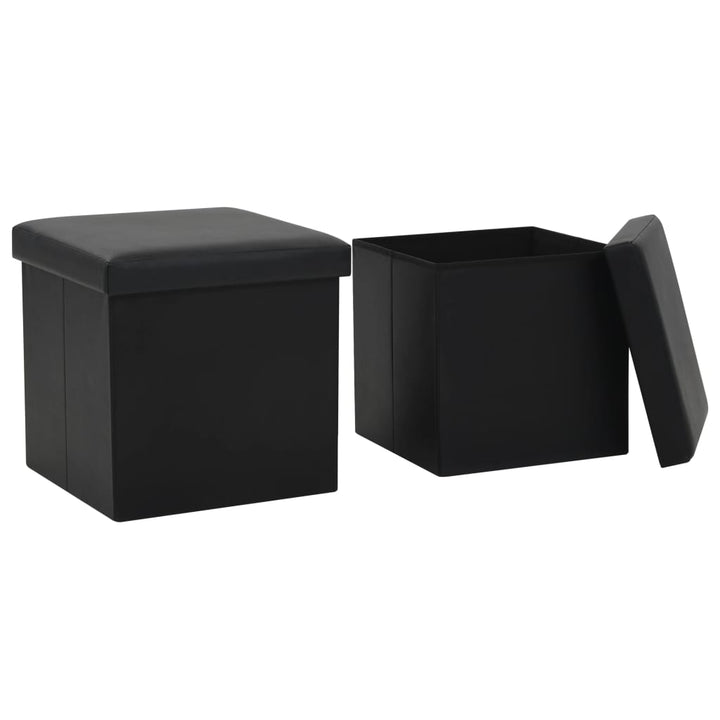 Hopfällbar Förvaringspall Pvc