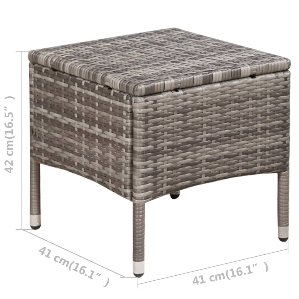 Caféset 3 Delar Konstrotting
