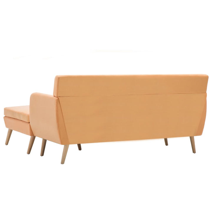 Soffa L-Formad Tyg 171,5X138X81,5 Cm