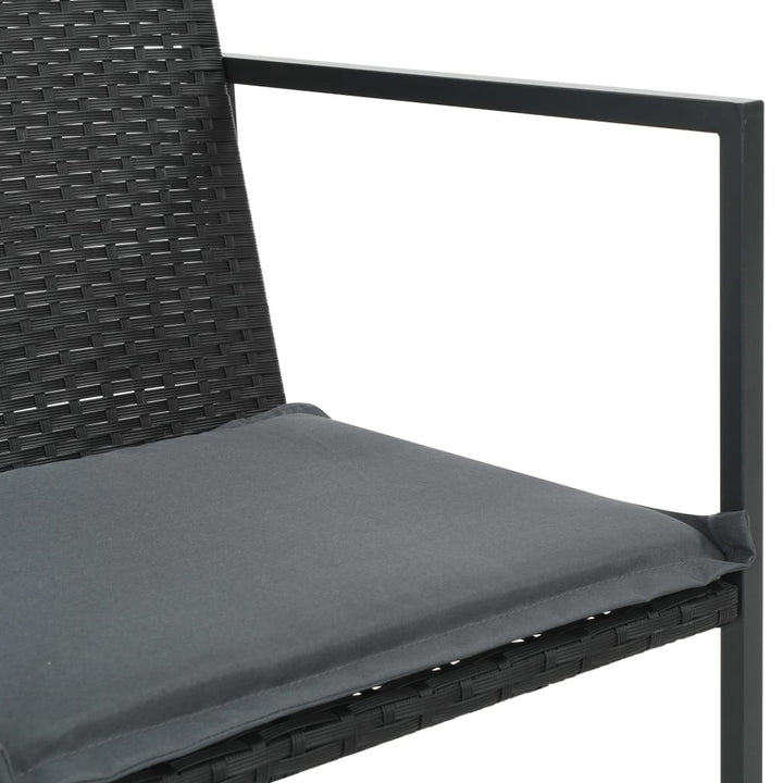 Matgrupp För Trädgården Med Dynor 9 Delar Konstrotting