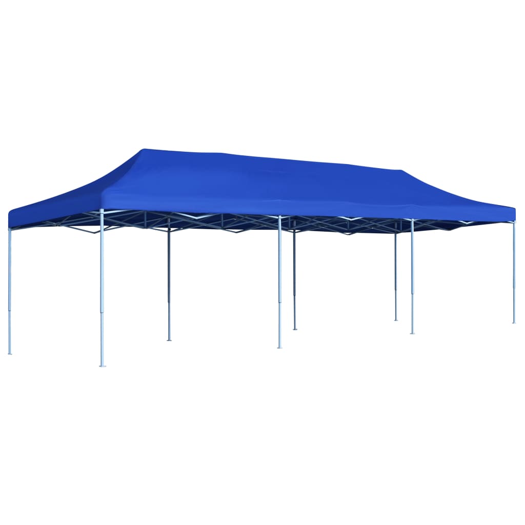 Pop-Up Hopfällbart Partytält Gräddvit 3X9 M