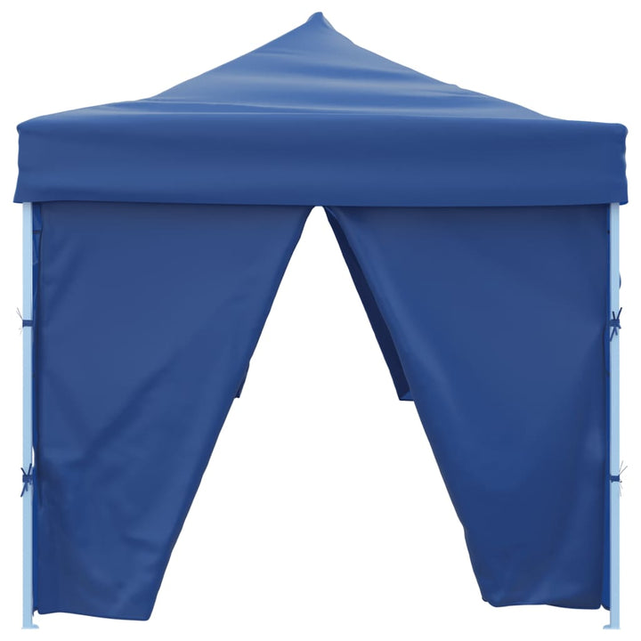 Pop-Up Hopfällbart Partytält Med 8 Sidoväggar 870X291X315 Cm