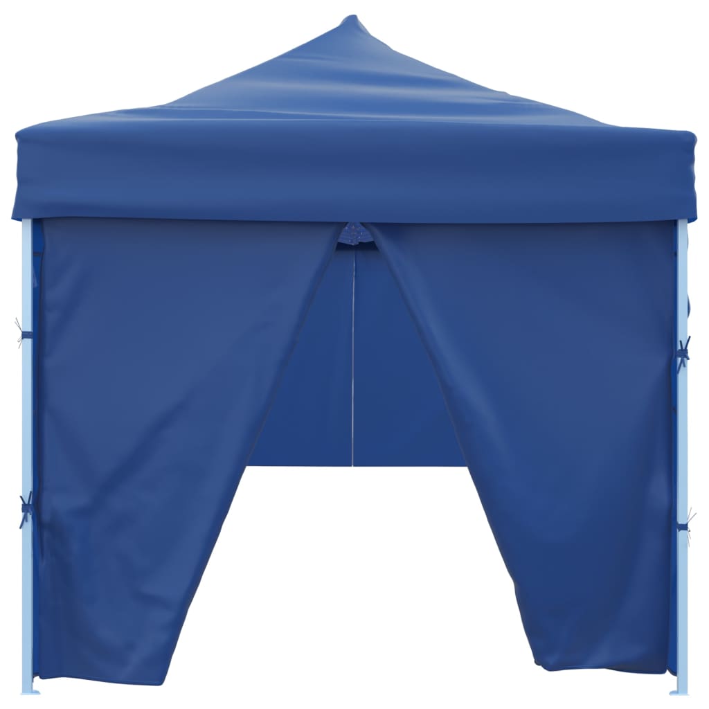 Pop-Up Hopfällbart Partytält Med 8 Sidoväggar 870X291X315 Cm