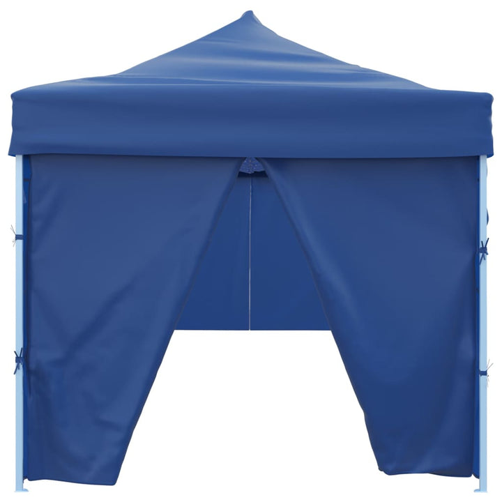 Pop-Up Hopfällbart Partytält Med 8 Sidoväggar 870X291X315 Cm