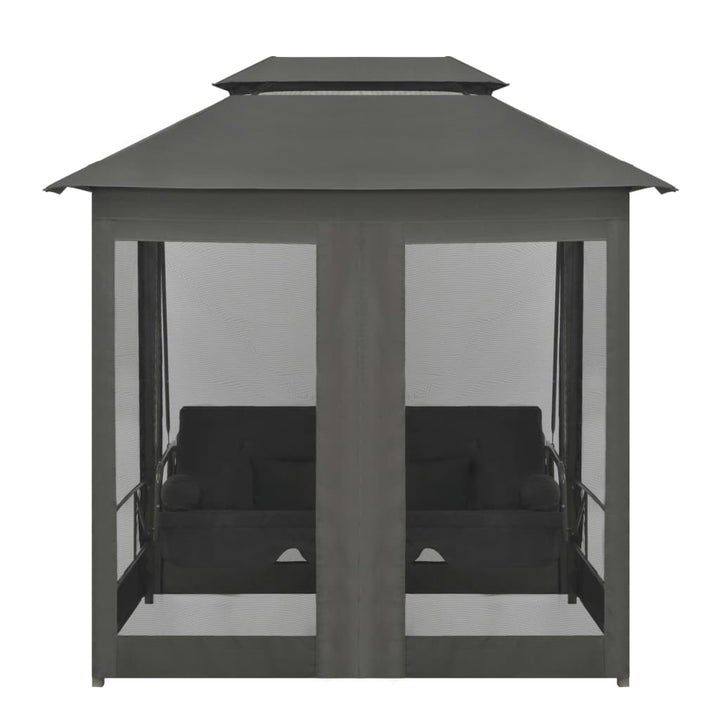 Hammock Med Tak 220X160X240 Cm Stål