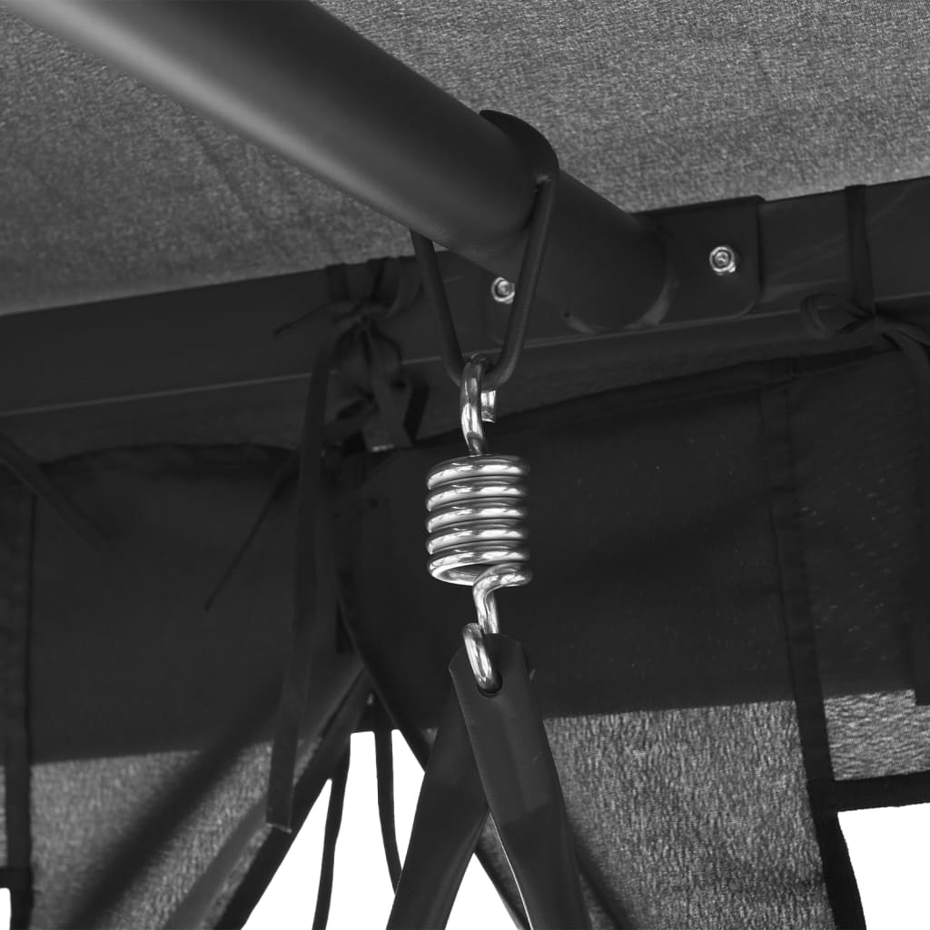 Hammock Med Tak 220X160X240 Cm Stål
